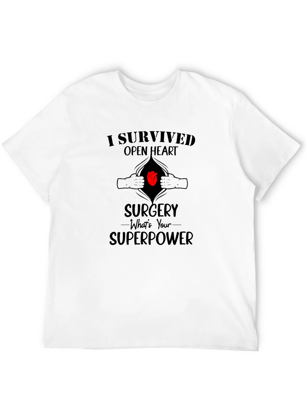 Open Heart Surgery Survivor T-Shirt