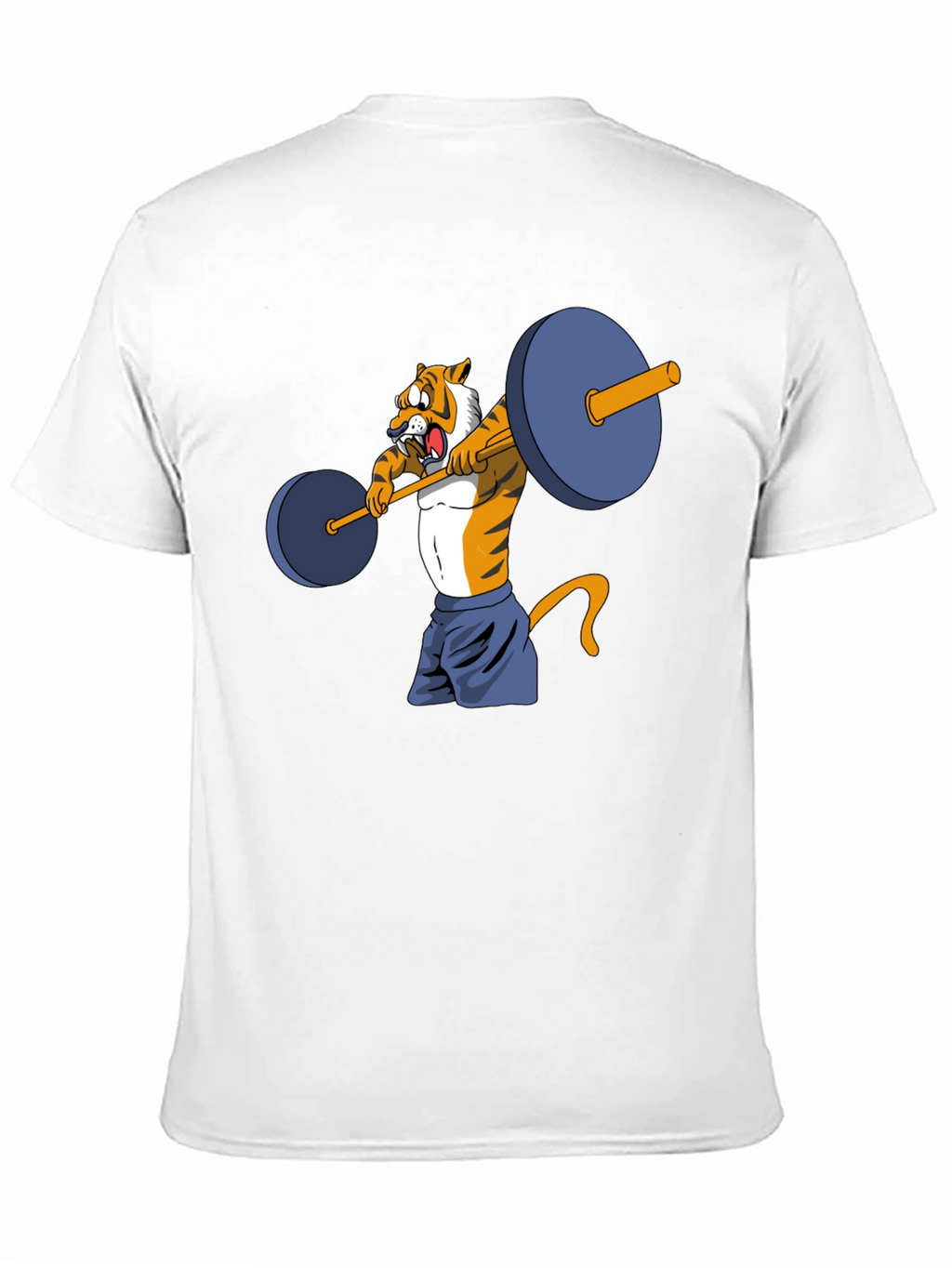Tiger Lifting Weights Graphic Tee