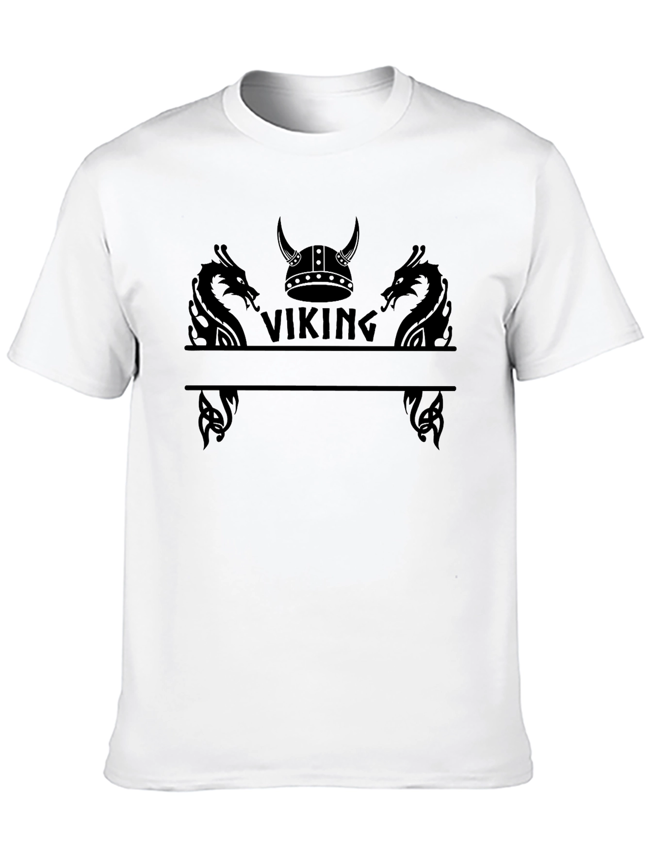 Viking Graphic Tee - Mens Black T-Shirt
