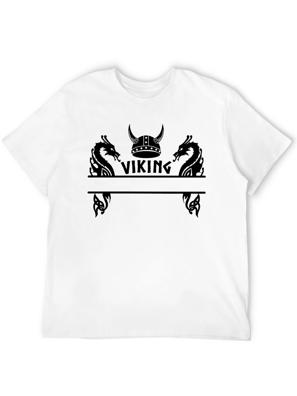 Viking Graphic Tee - Mens Black T-Shirt
