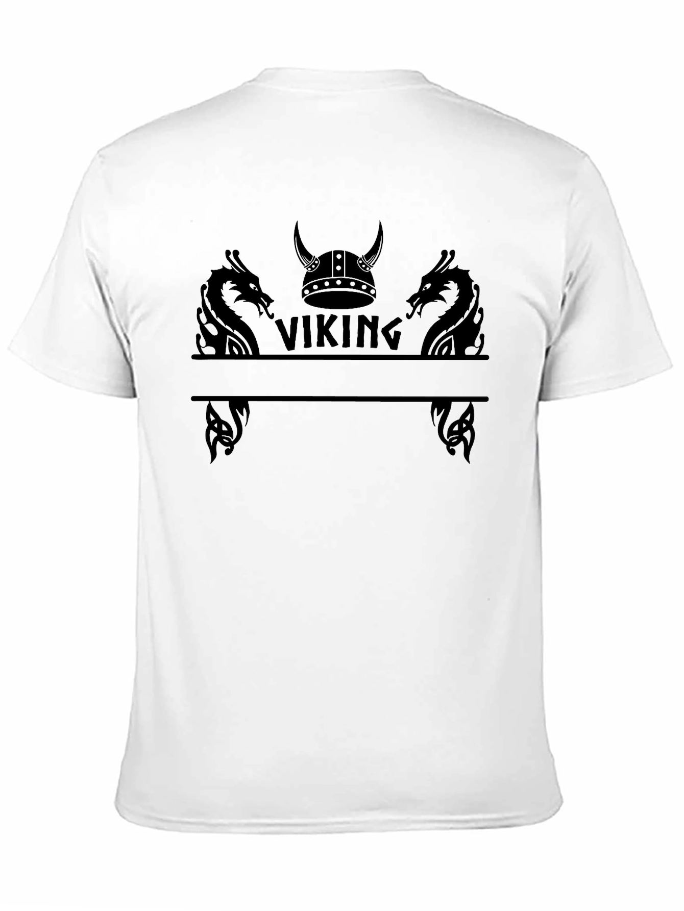 Viking Graphic Tee - Mens Black T-Shirt