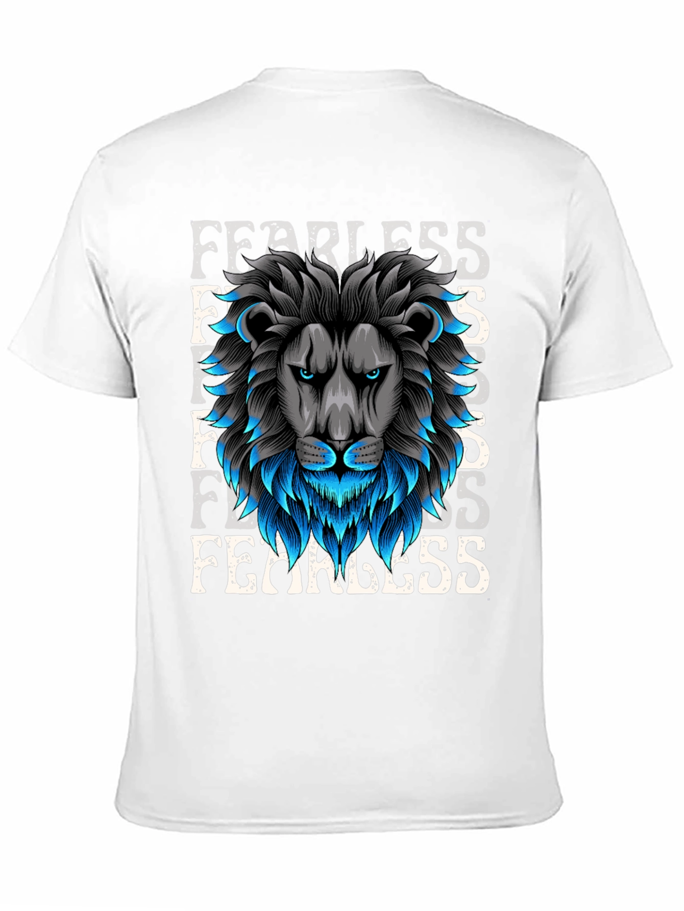 Fearless Lion Graphic T-Shirt
