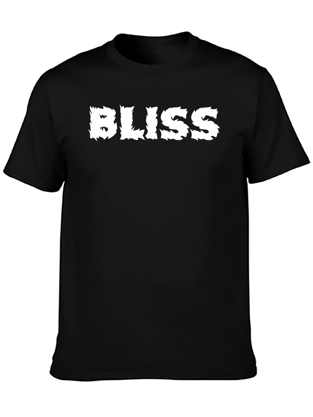 Bliss Graphic Tee - Soft Cotton Blend Casual Top