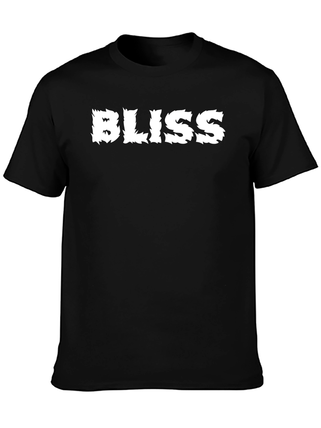 Bliss Graphic Tee - Soft Cotton Blend Casual Top