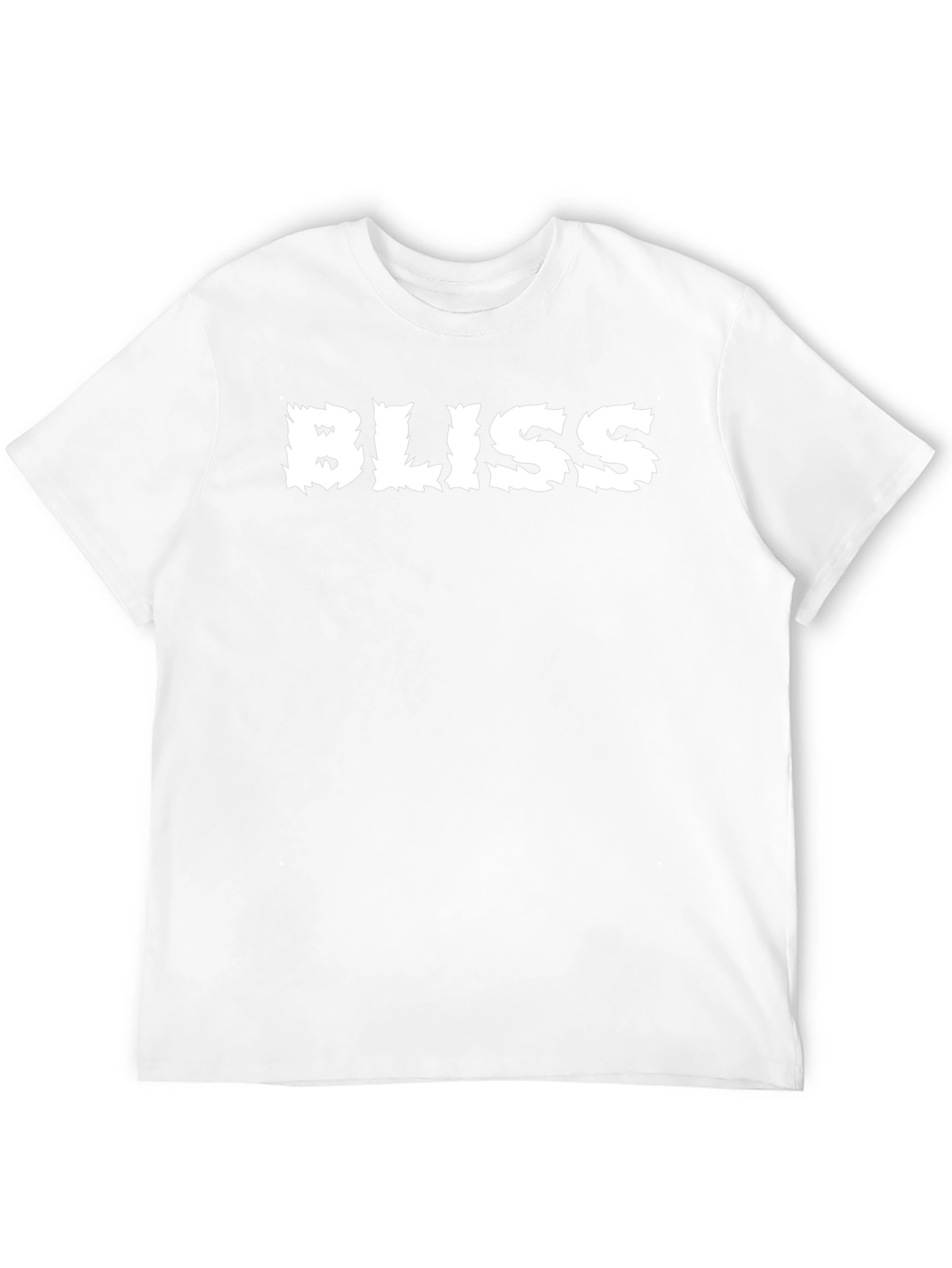 Bliss Graphic Tee - Soft Cotton Blend Casual Top