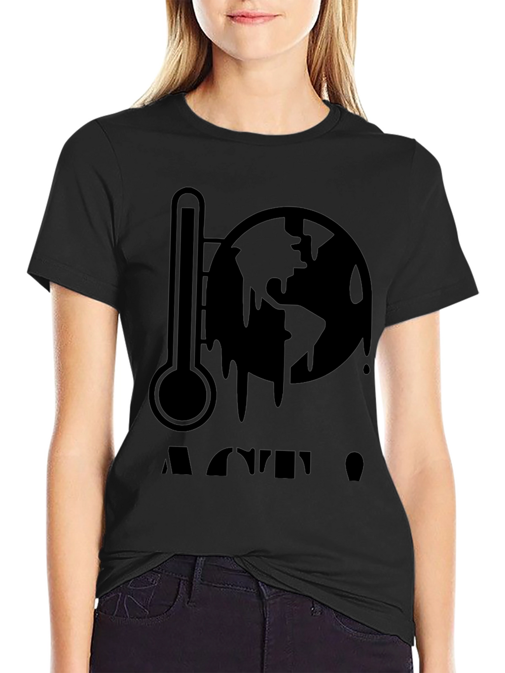 Global Warming Awareness Tee - Black