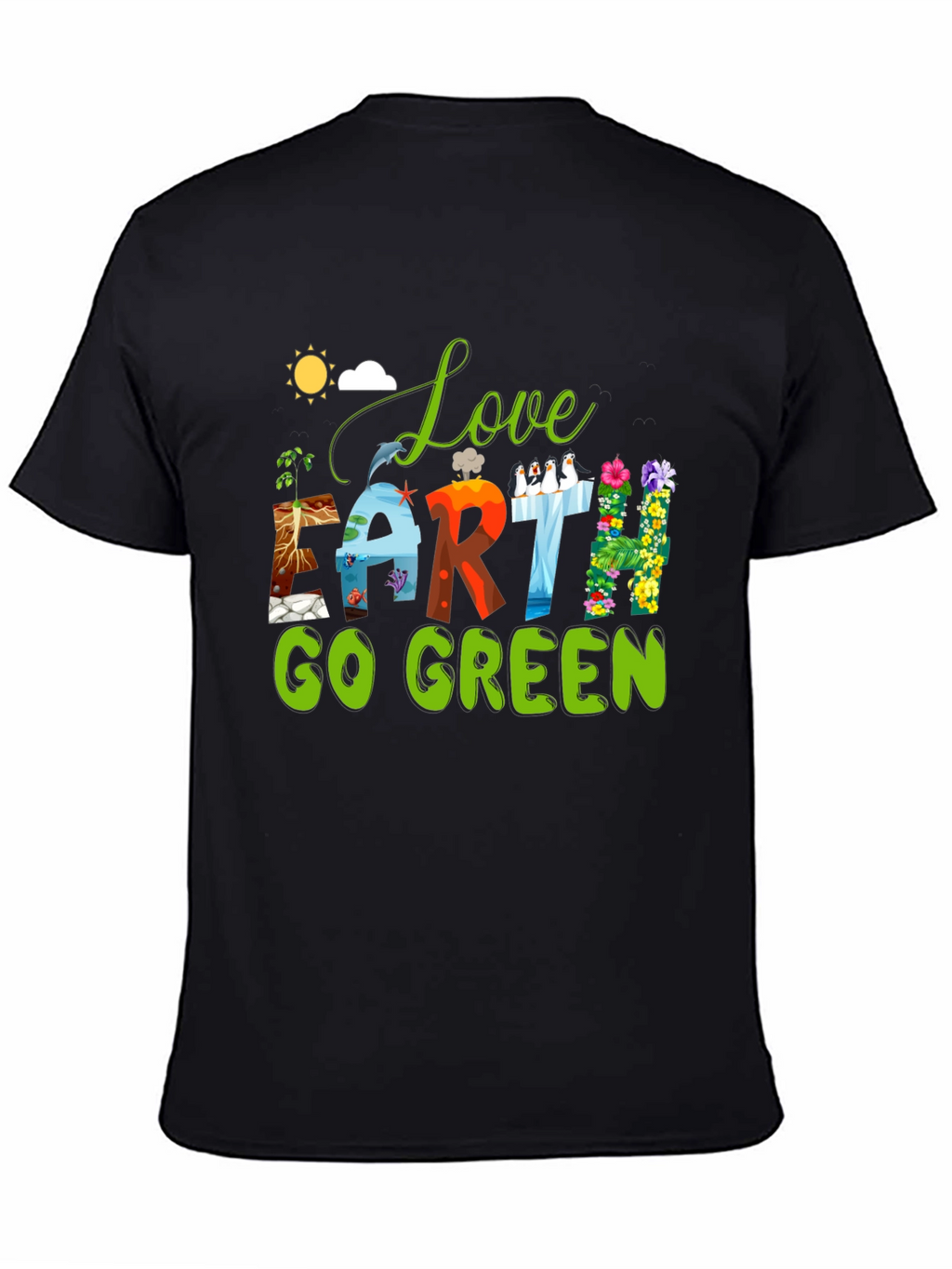 Love Earth Go Green T-Shirt