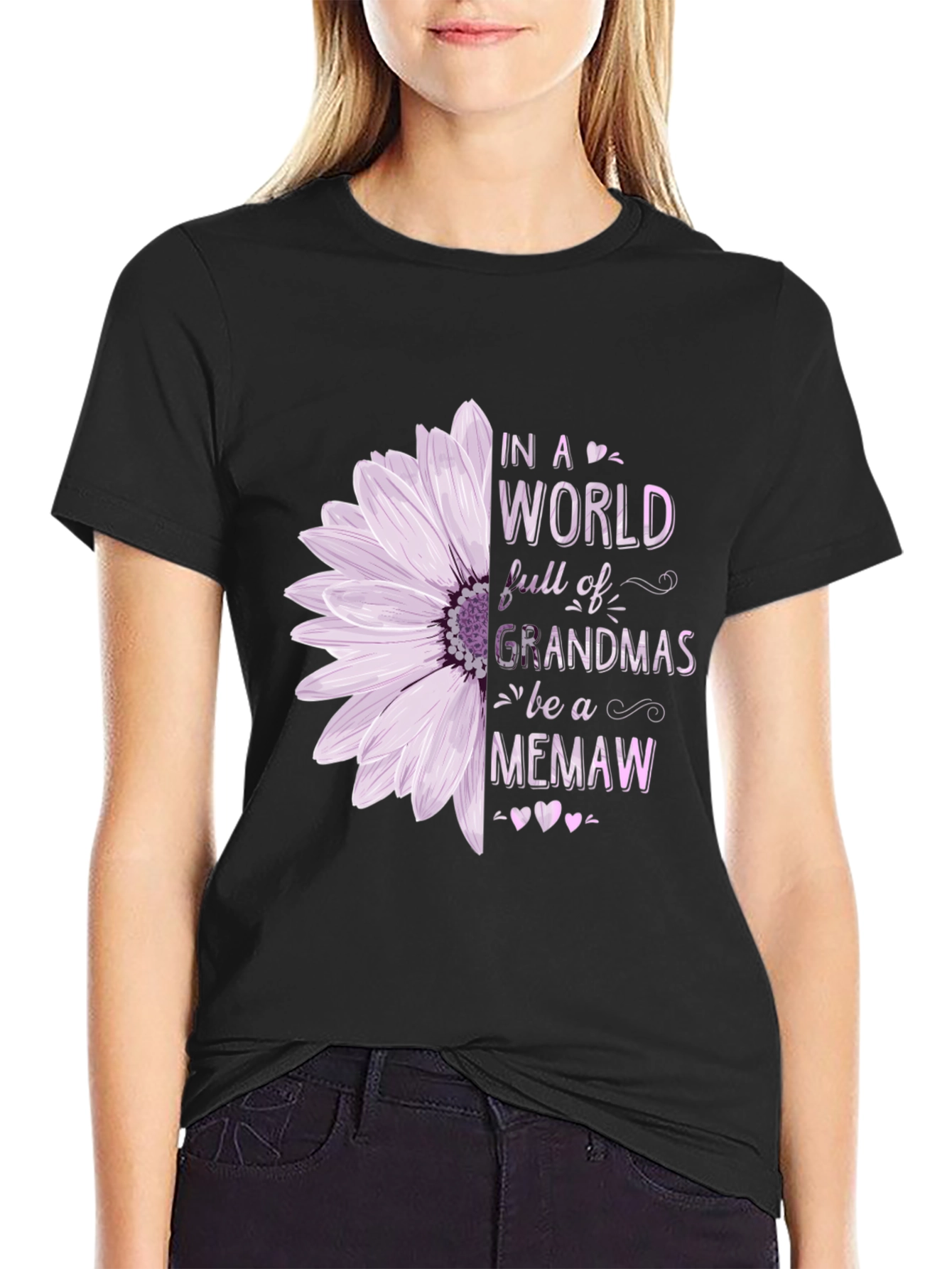 Memaw Sunflower Graphic Tee - Perfect Gift for Grandmas