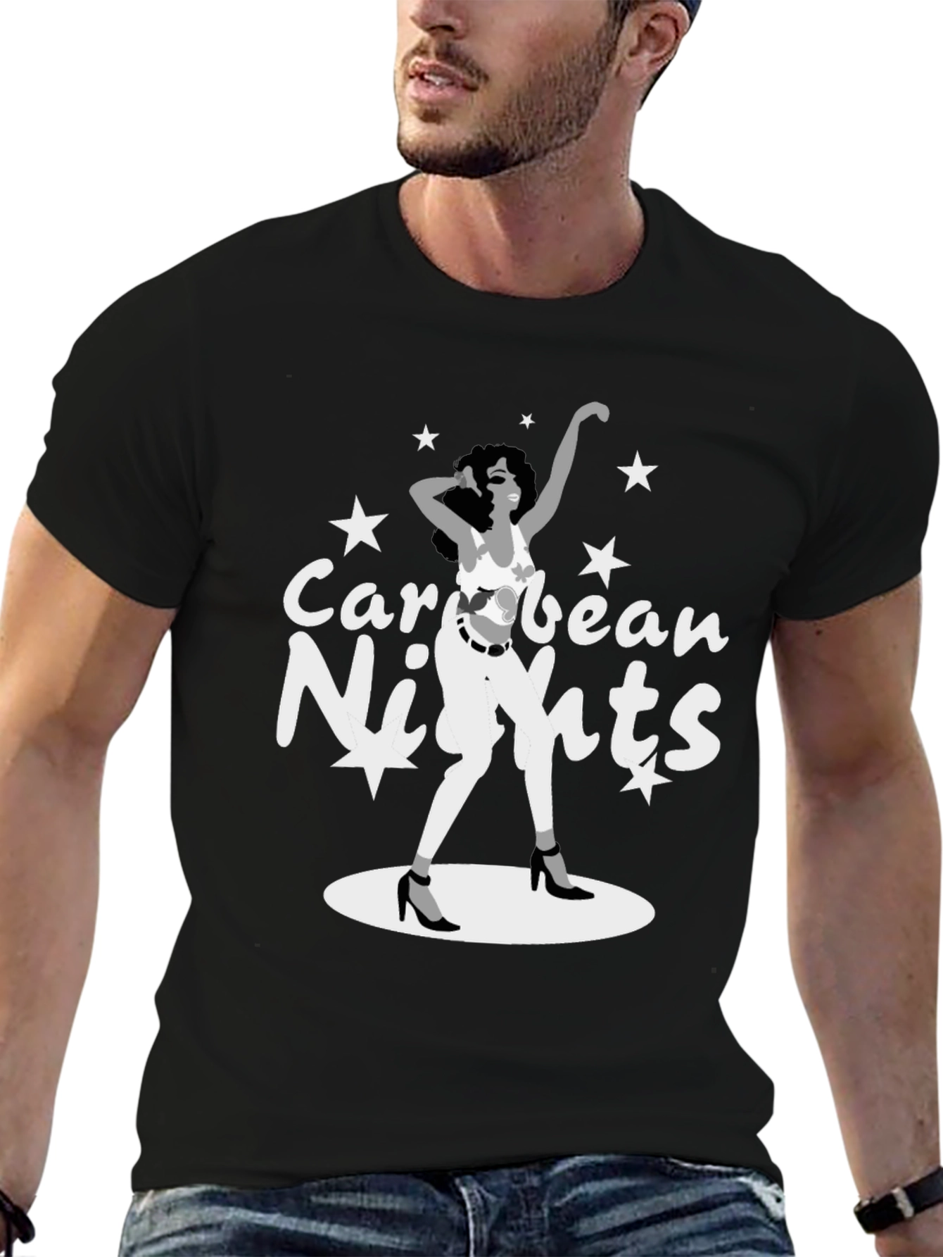 Caribbean Nights Graphic T-Shirt