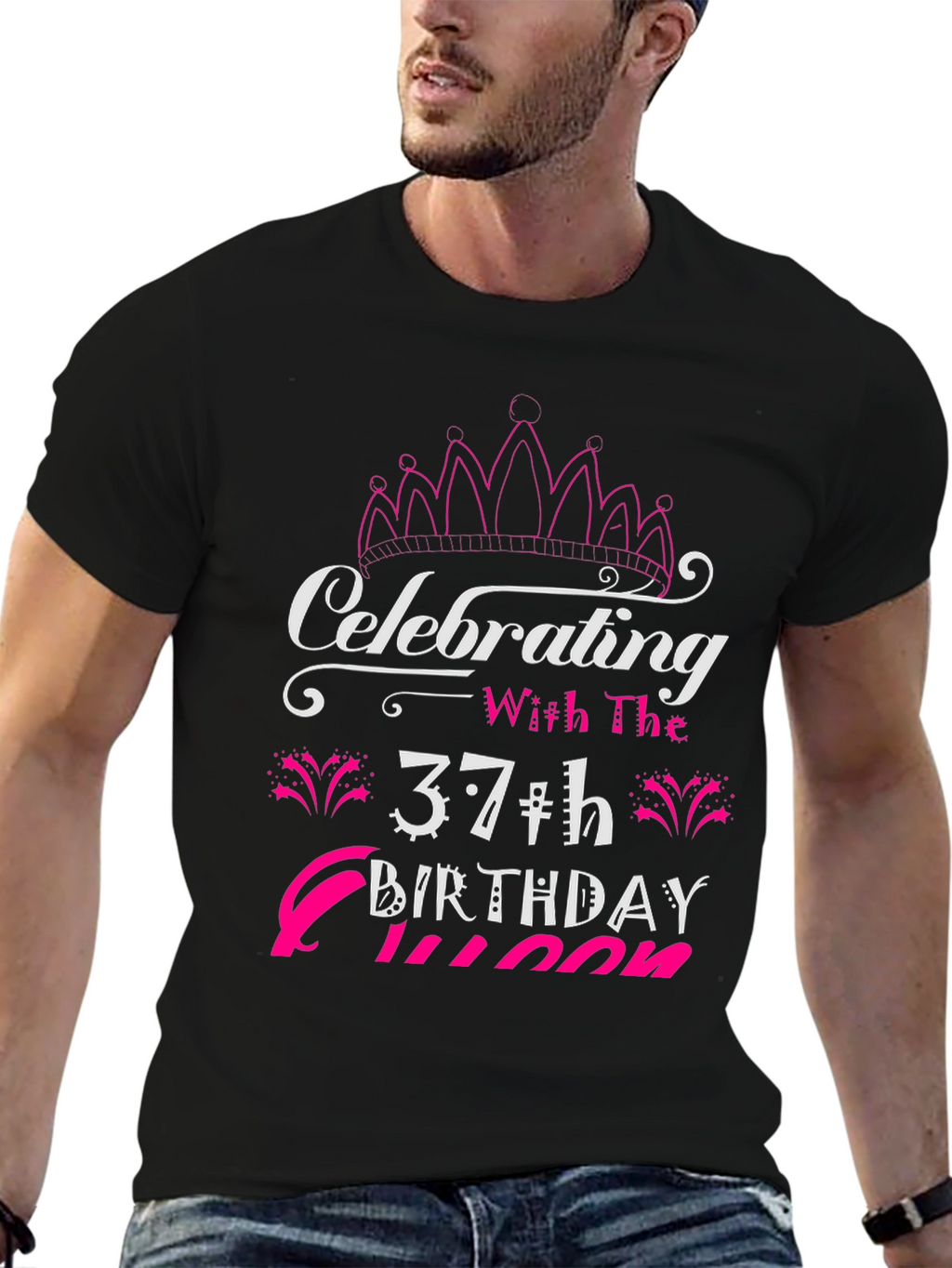 Celebrating 37th Birthday Queen T-Shirt