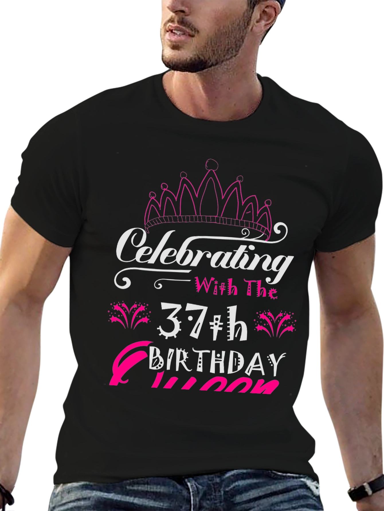 Celebrating 37th Birthday Queen T-Shirt