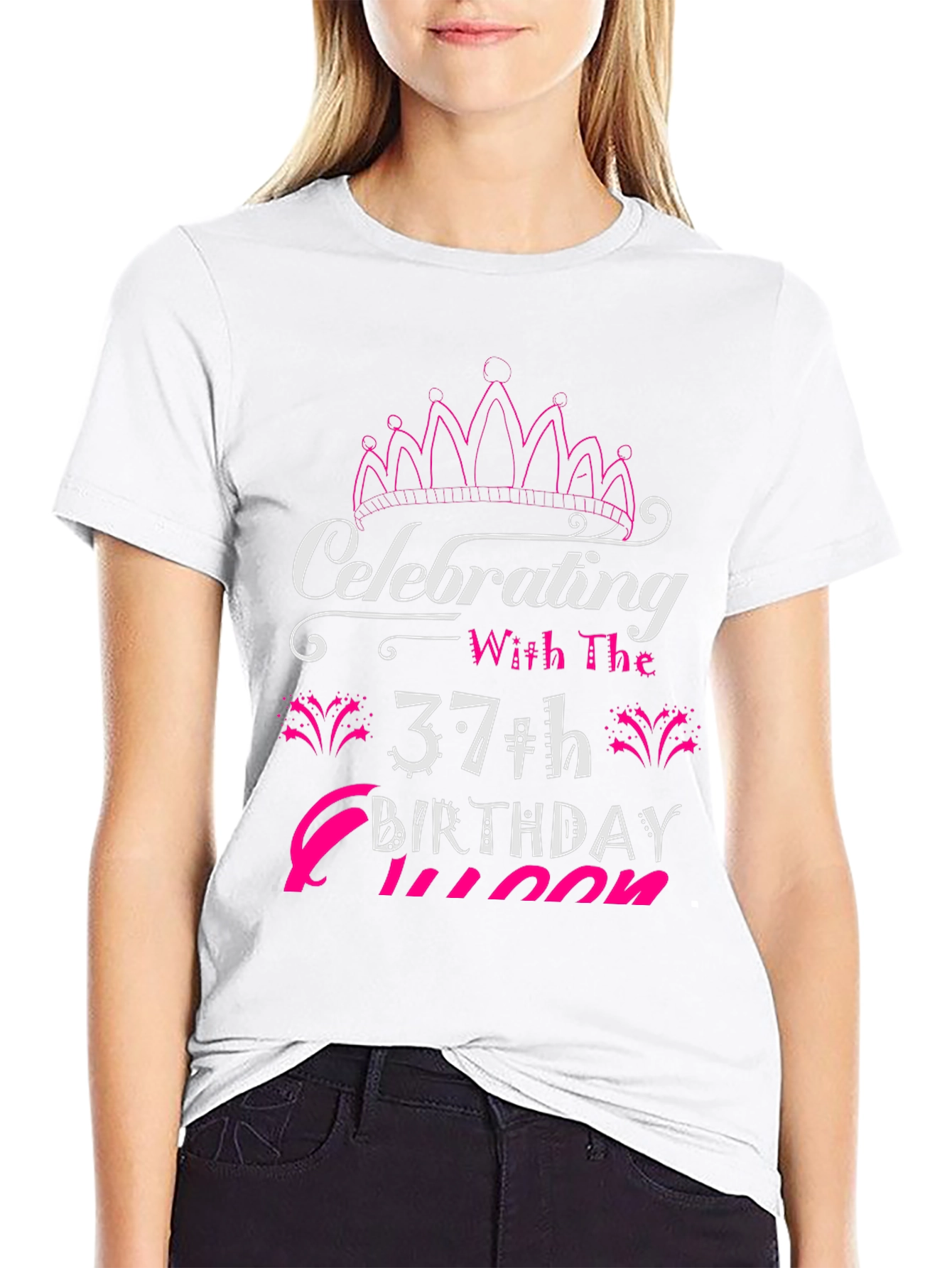 Celebrating 37th Birthday Queen T-Shirt