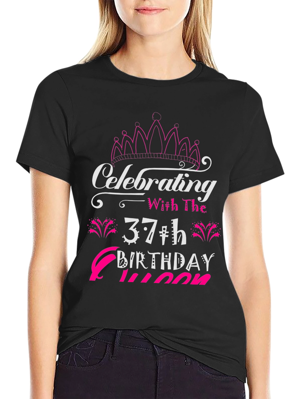 Celebrating 37th Birthday Queen T-Shirt