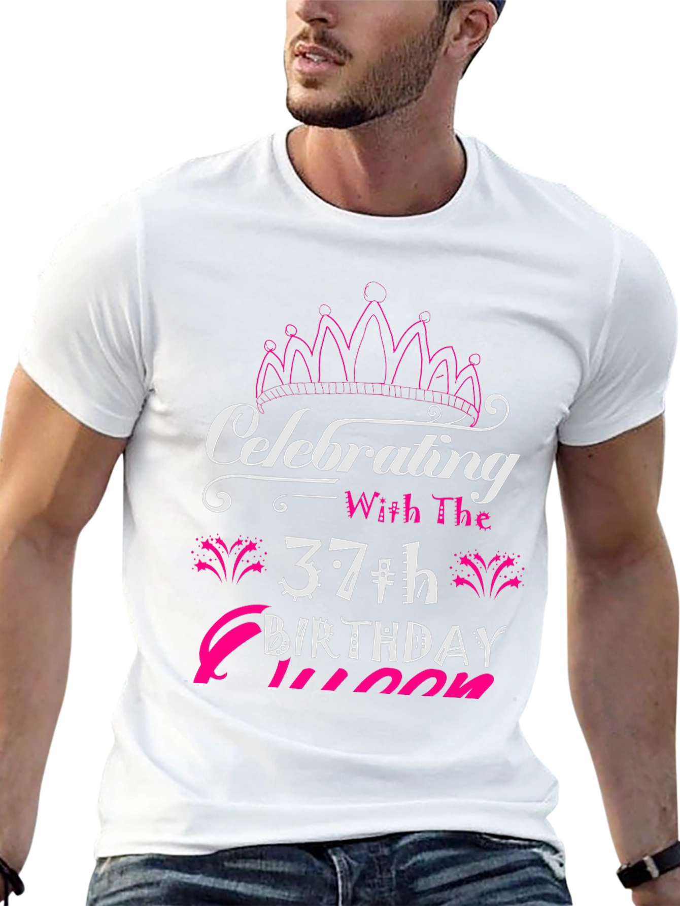 Celebrating 37th Birthday Queen T-Shirt