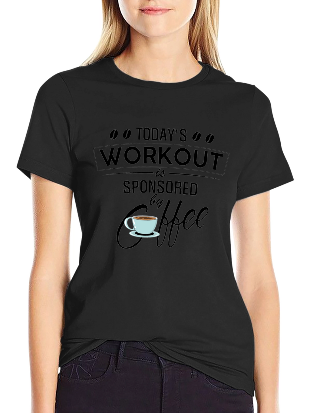 Workout Sponsored By Coffee T-Shirt