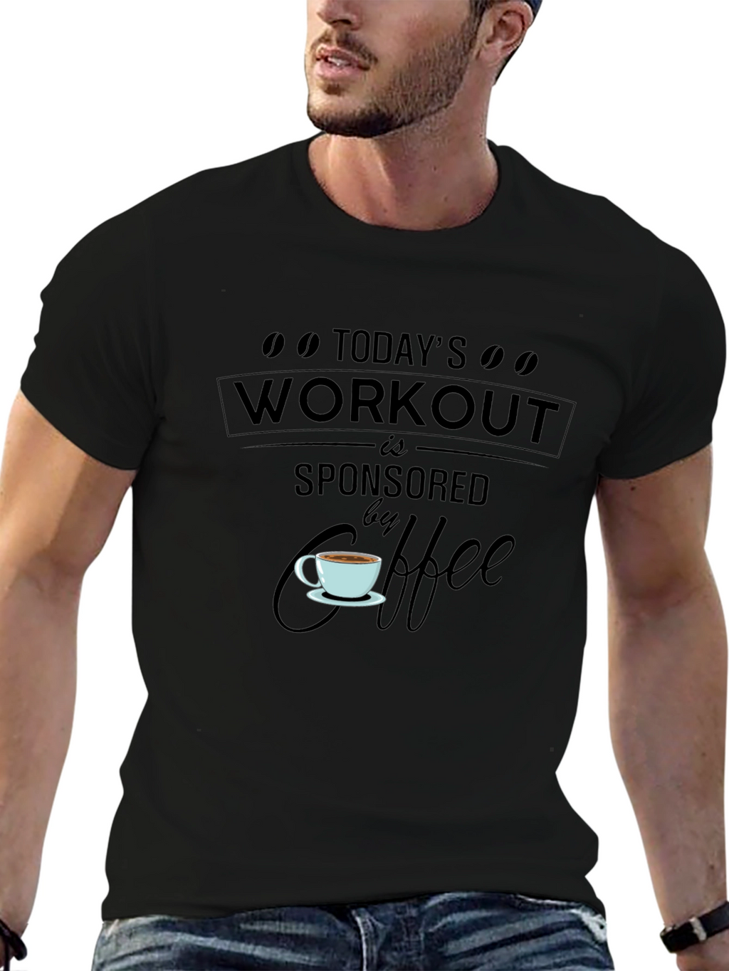 Workout Sponsored By Coffee T-Shirt