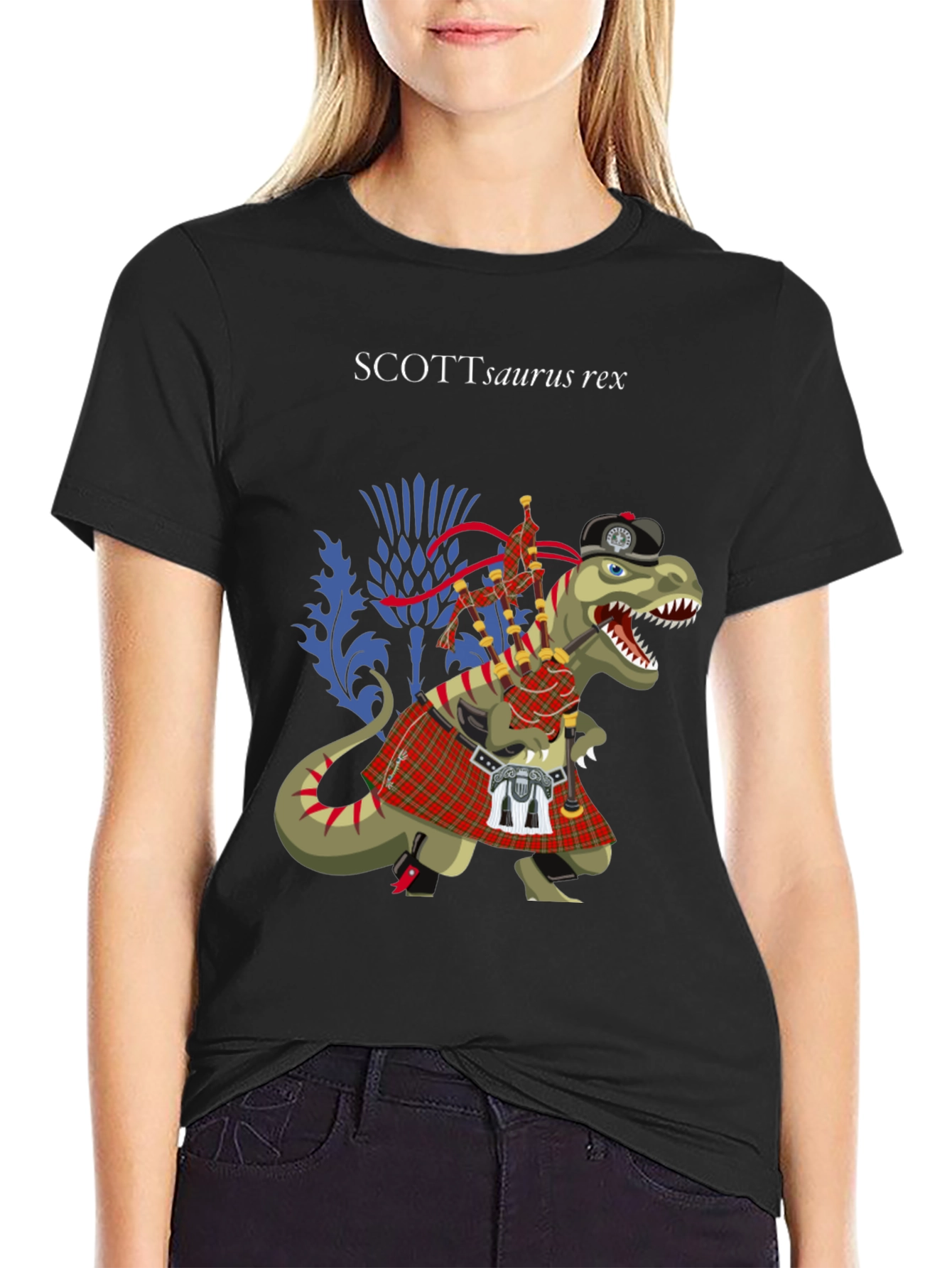 Scottish Dinosaur T-Shirt