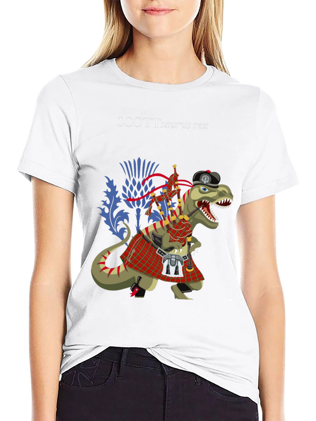 Scottish Dinosaur T-Shirt