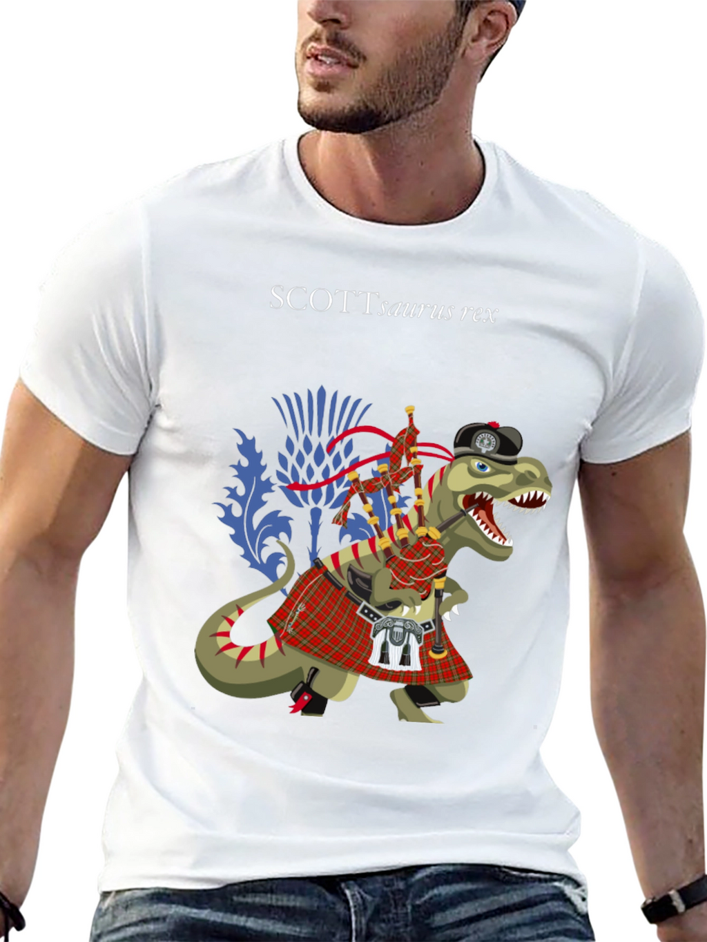 Scottish Dinosaur T-Shirt