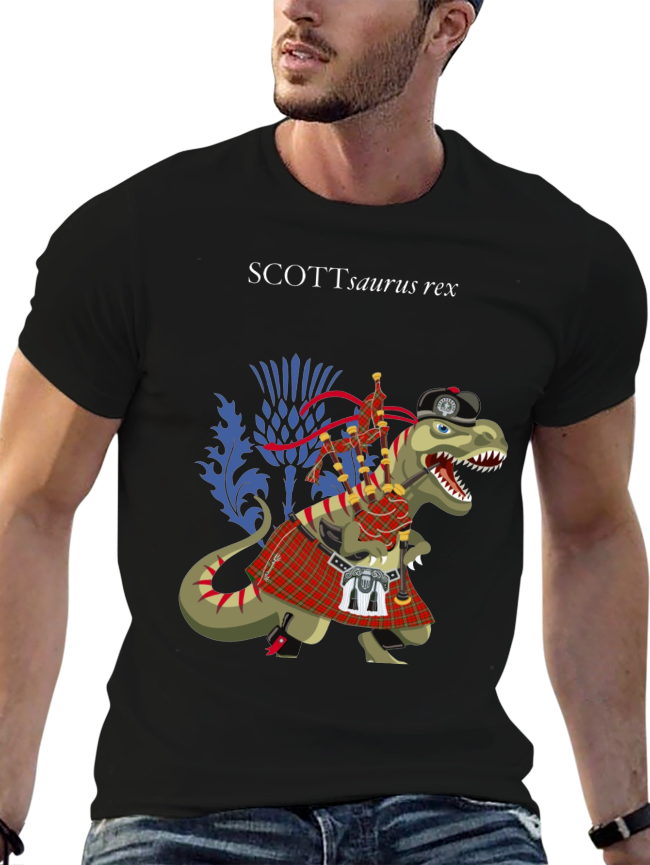 Scottish Dinosaur T-Shirt