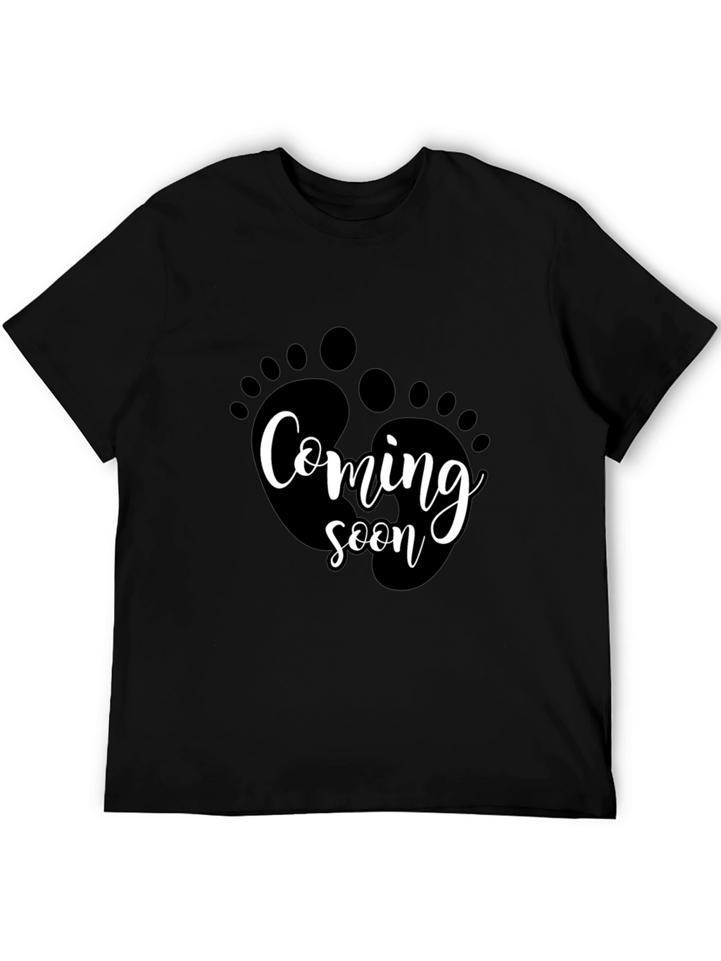 Coming Soon Baby Feet Graphic Tee