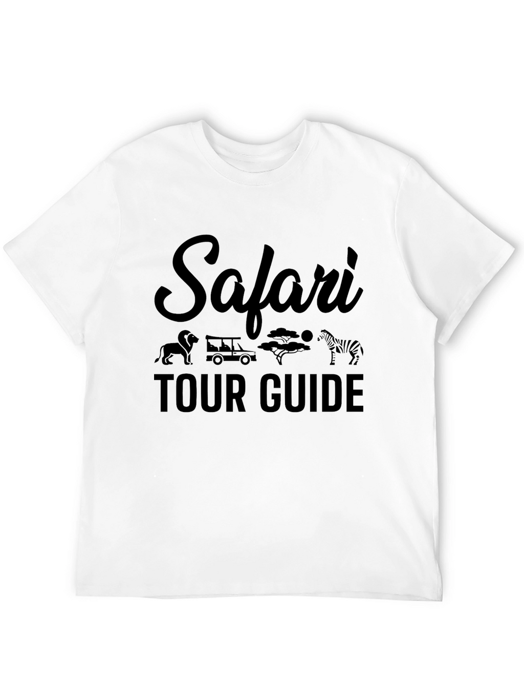 Safari Tour Guide Graphic T-Shirt