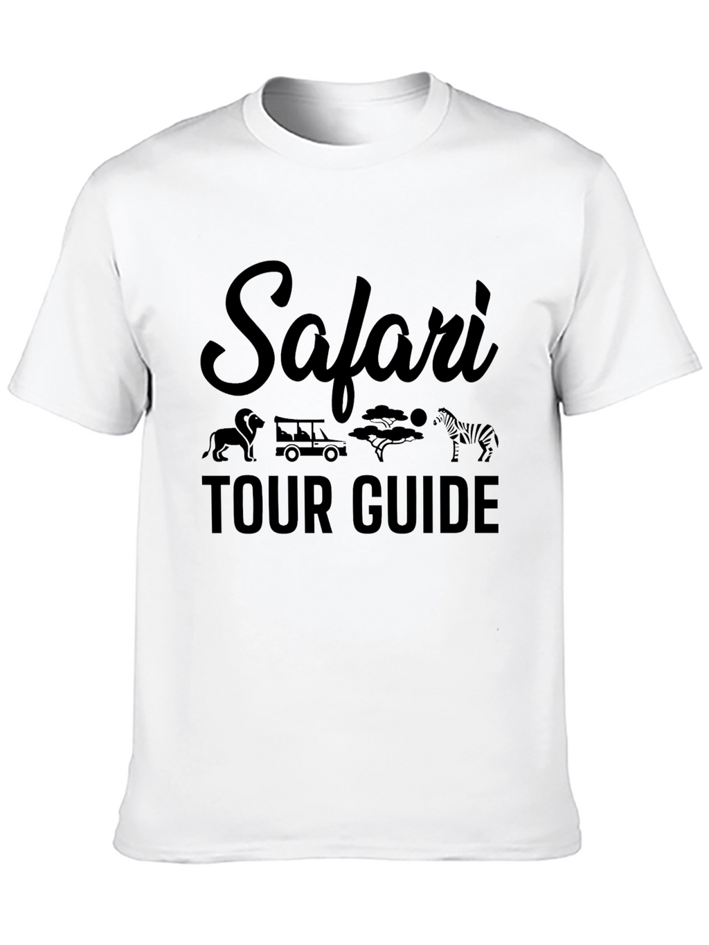 Safari Tour Guide Graphic T-Shirt