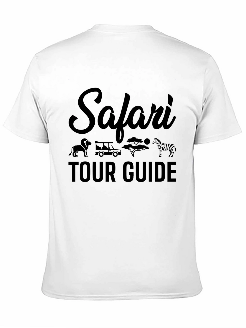 Safari Tour Guide Graphic T-Shirt