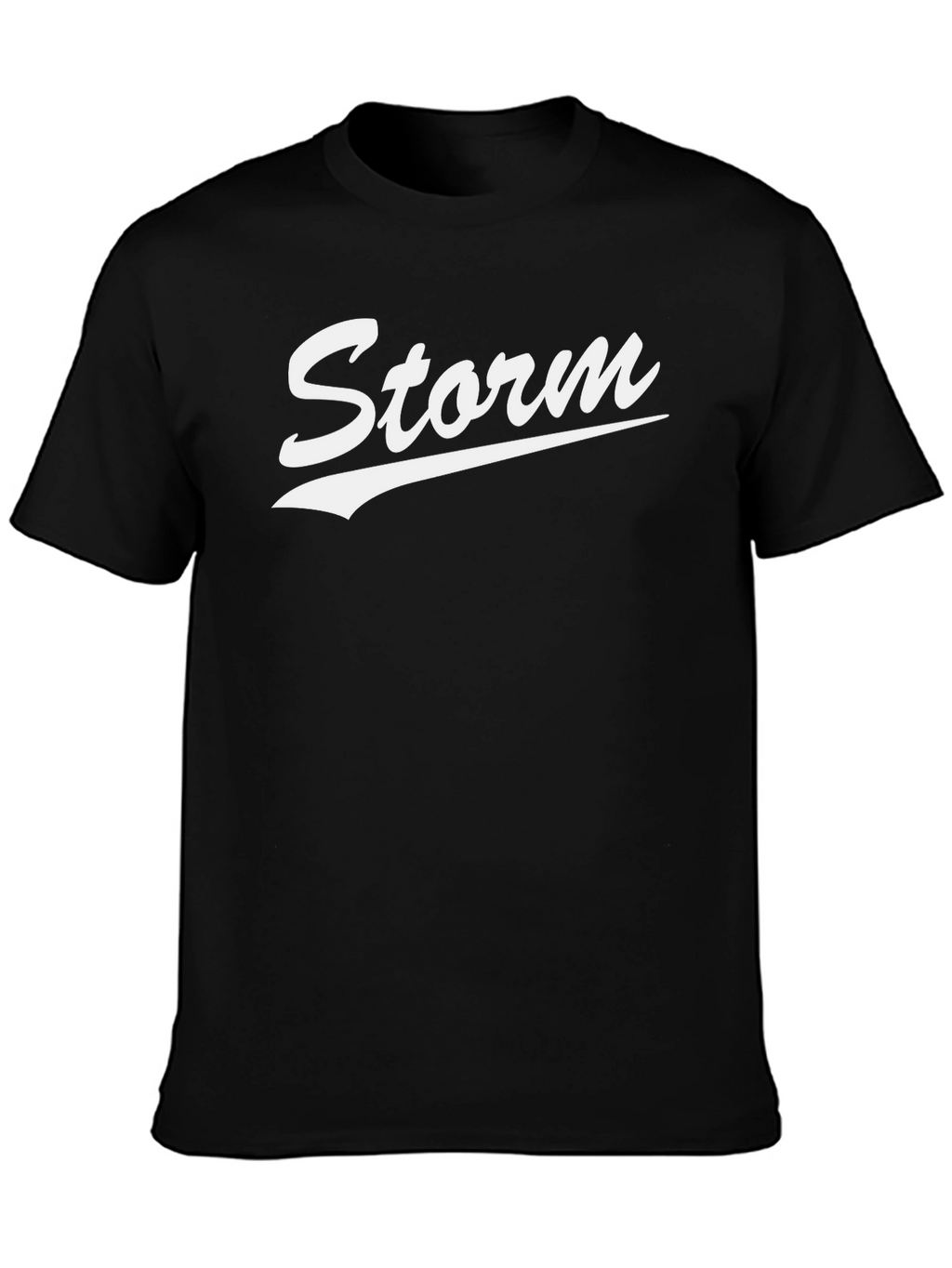 Storm Baseball Style Black T-Shirt