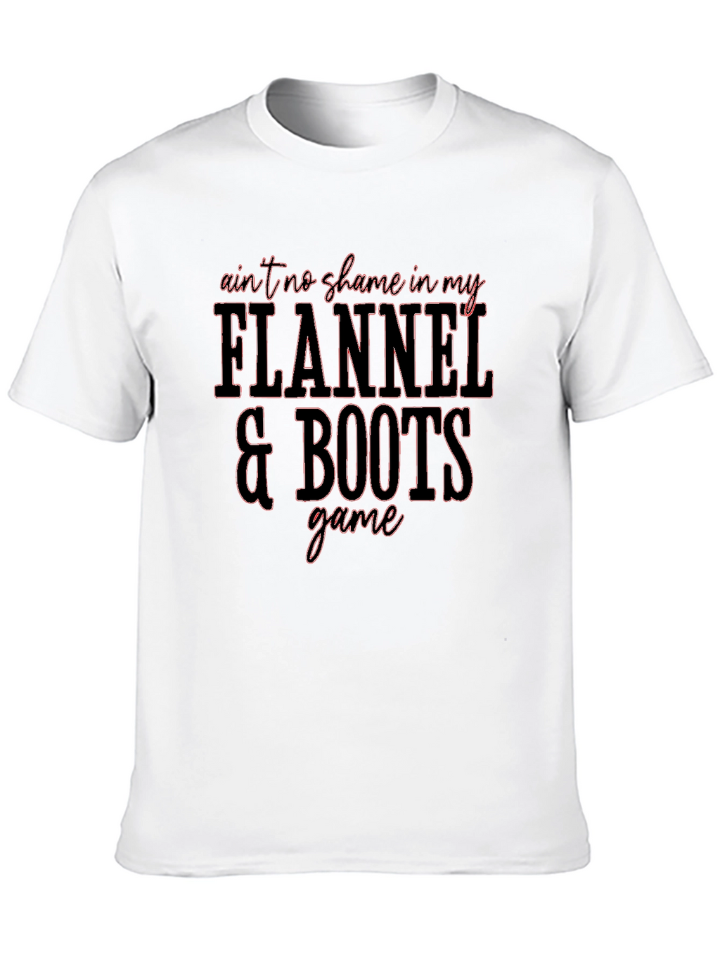 Flannel & Boots Graphic Tee - Stylish Casual Wear