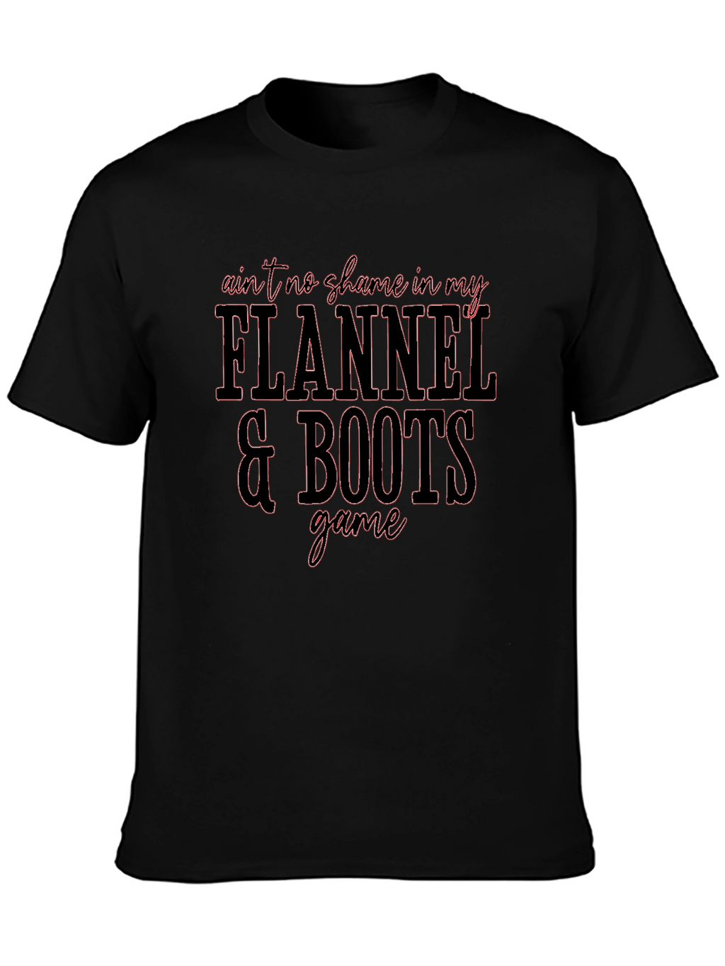 Flannel & Boots Graphic Tee - Stylish Casual Wear