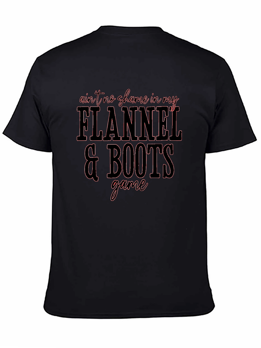 Flannel & Boots Graphic Tee - Stylish Casual Wear
