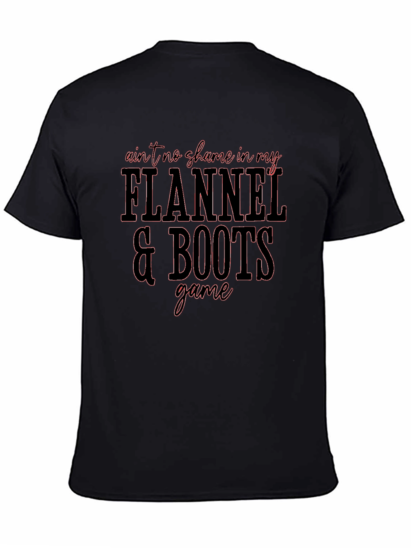 Flannel & Boots Graphic Tee - Stylish Casual Wear