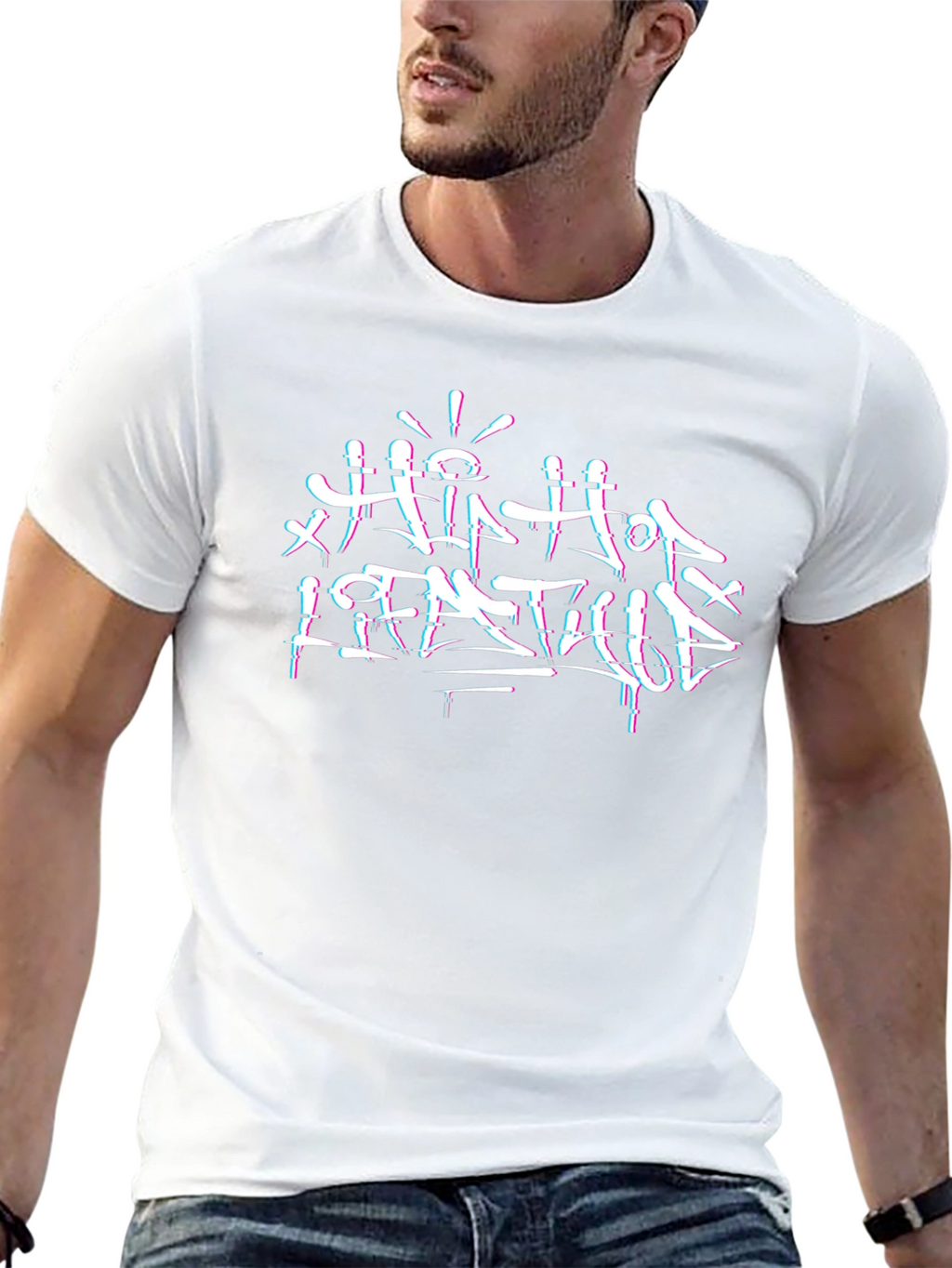 Hip Hop Lifestyle Black Graphic Tee