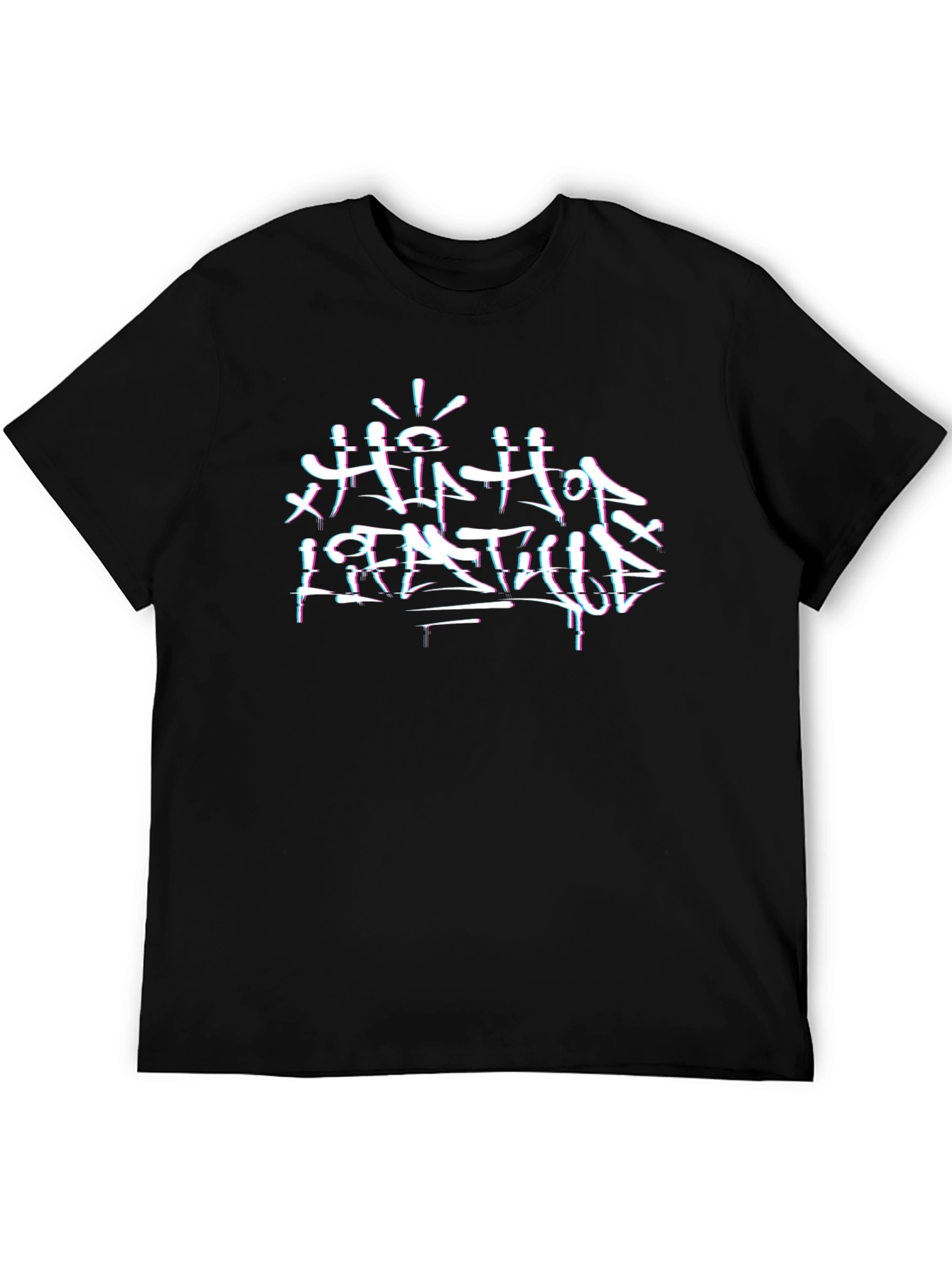 Hip Hop Lifestyle Black Graphic Tee