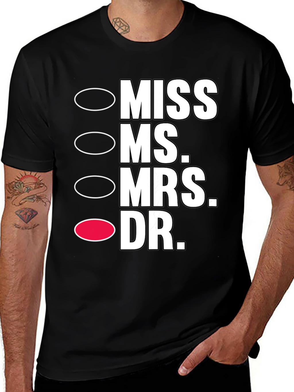 Novelty Dr. Checkbox T-Shirt