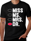 Novelty Dr. Checkbox T-Shirt