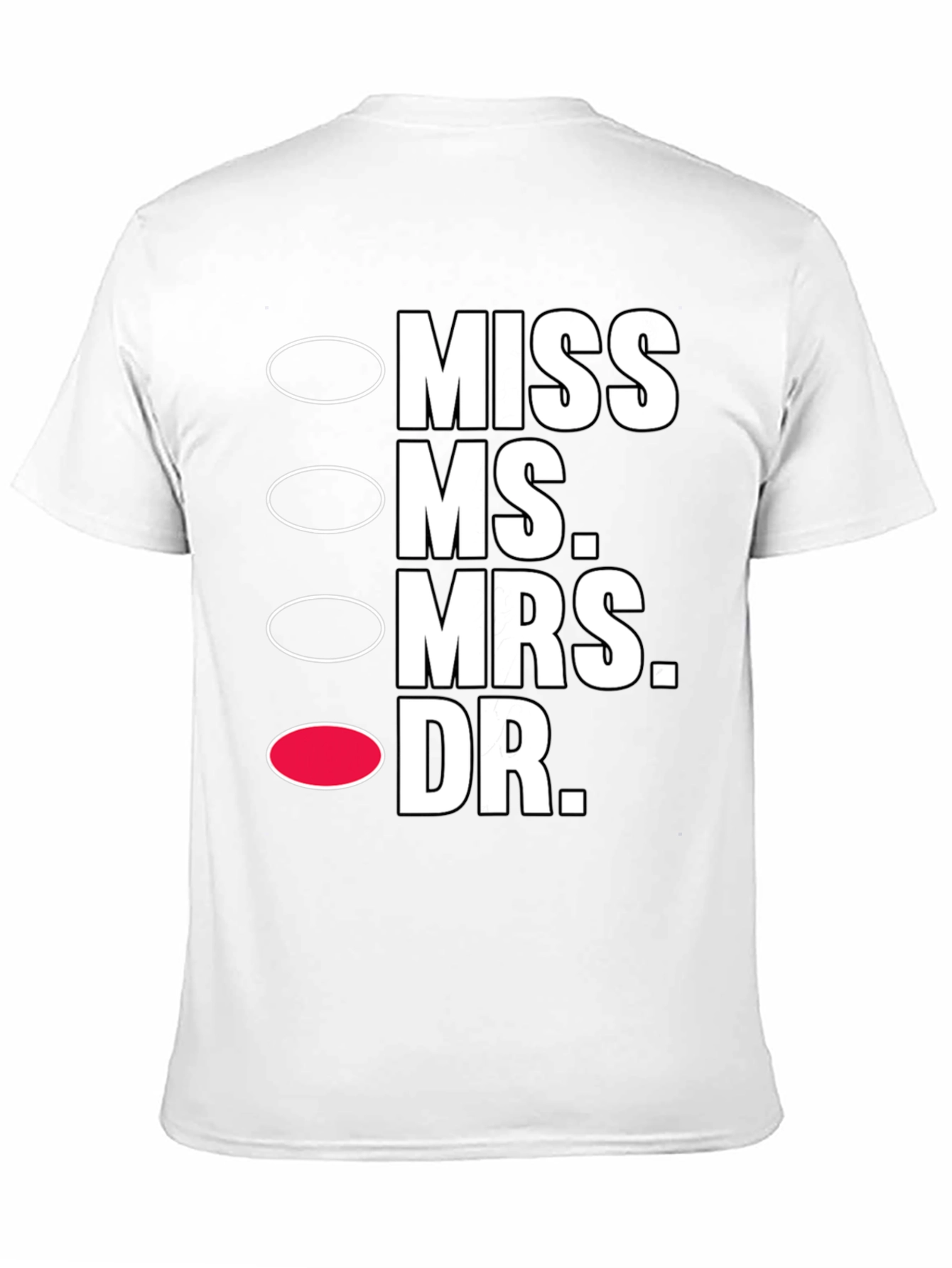 Novelty Dr. Checkbox T-Shirt