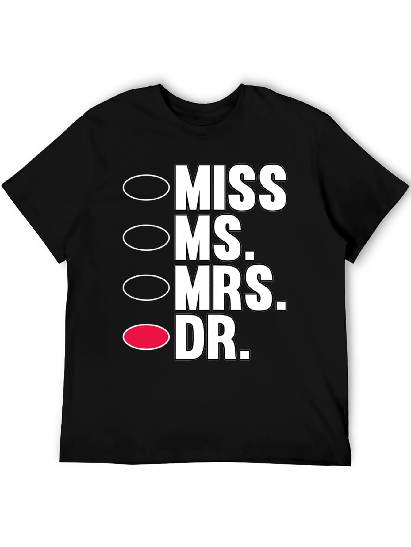 Novelty Dr. Checkbox T-Shirt