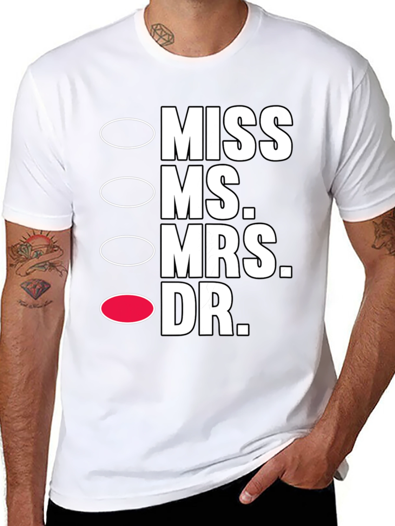 Novelty Dr. Checkbox T-Shirt