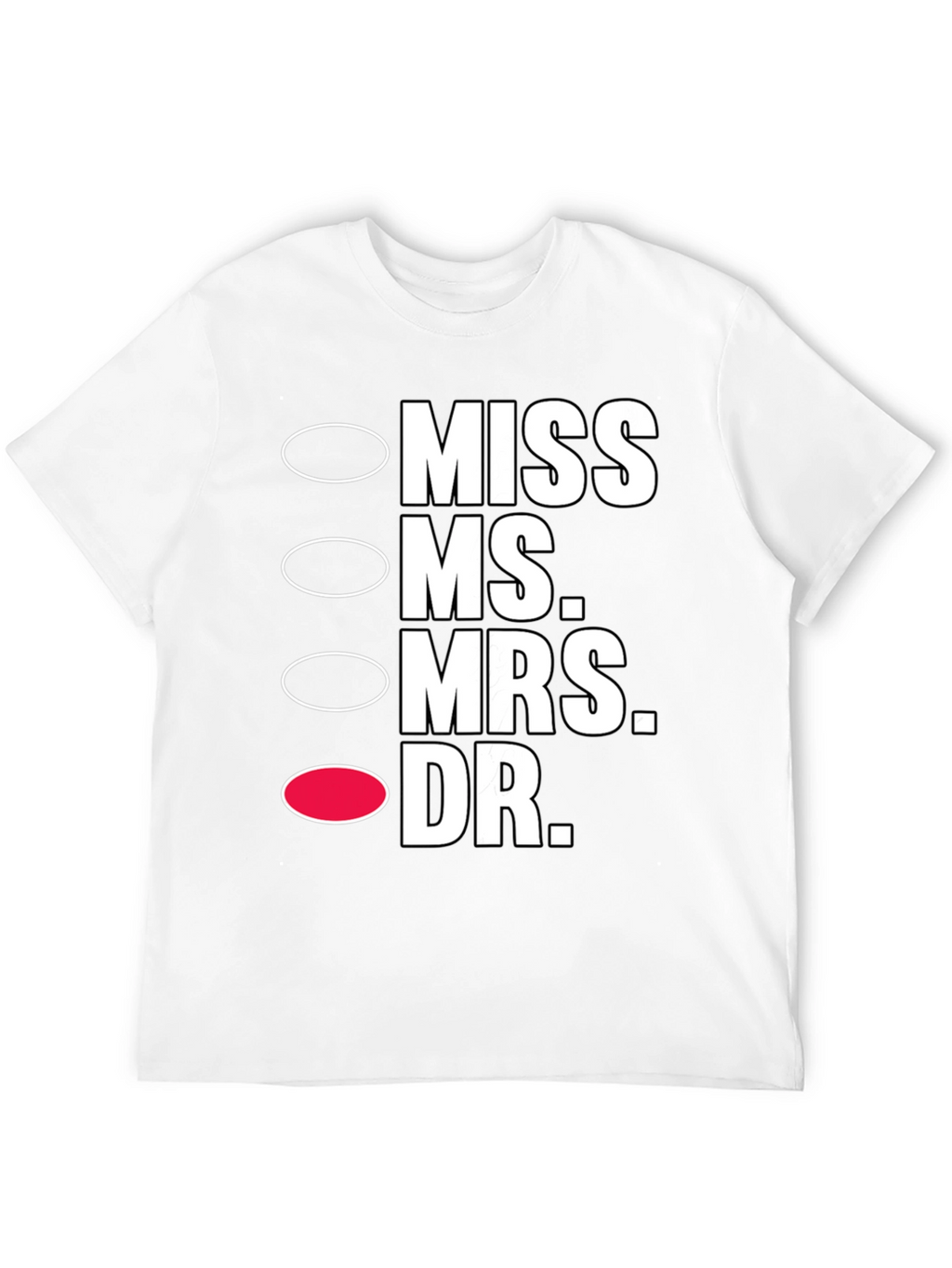 Novelty Dr. Checkbox T-Shirt