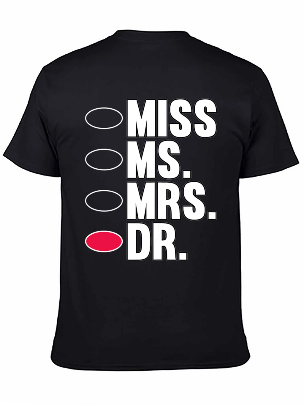 Novelty Dr. Checkbox T-Shirt