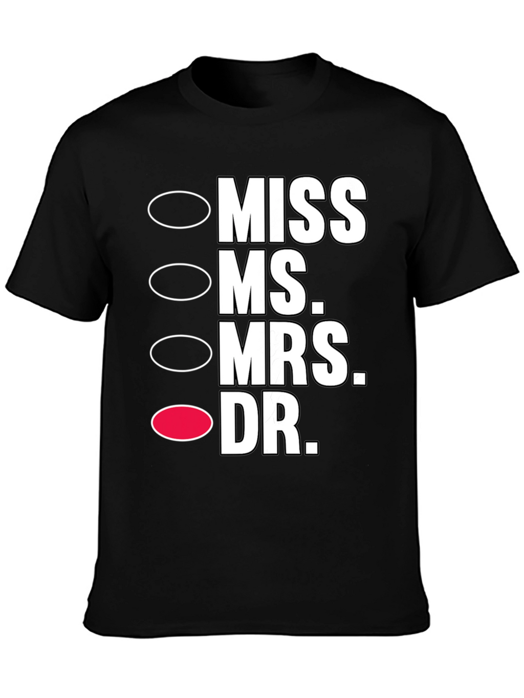 Novelty Dr. Checkbox T-Shirt