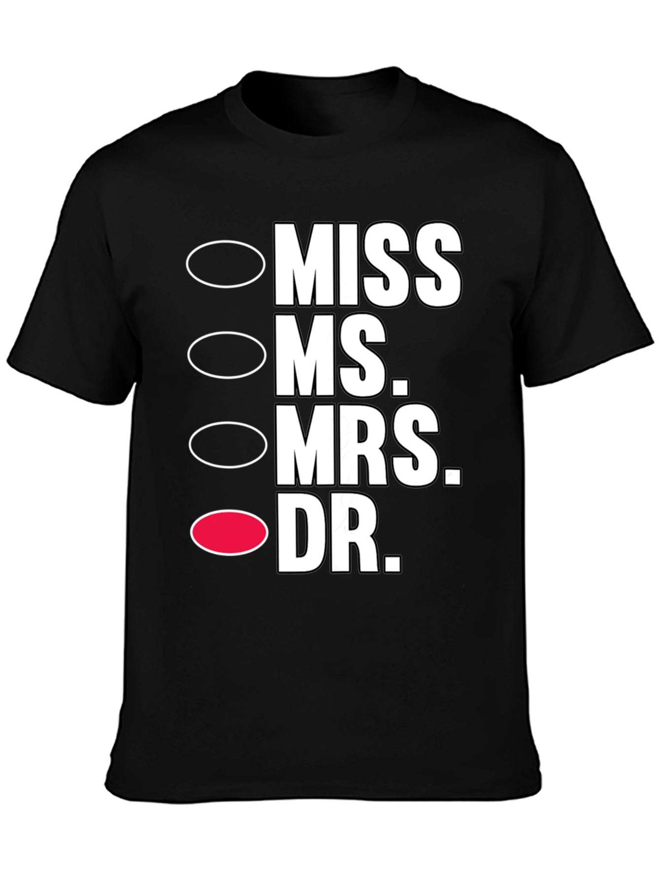 Novelty Dr. Checkbox T-Shirt