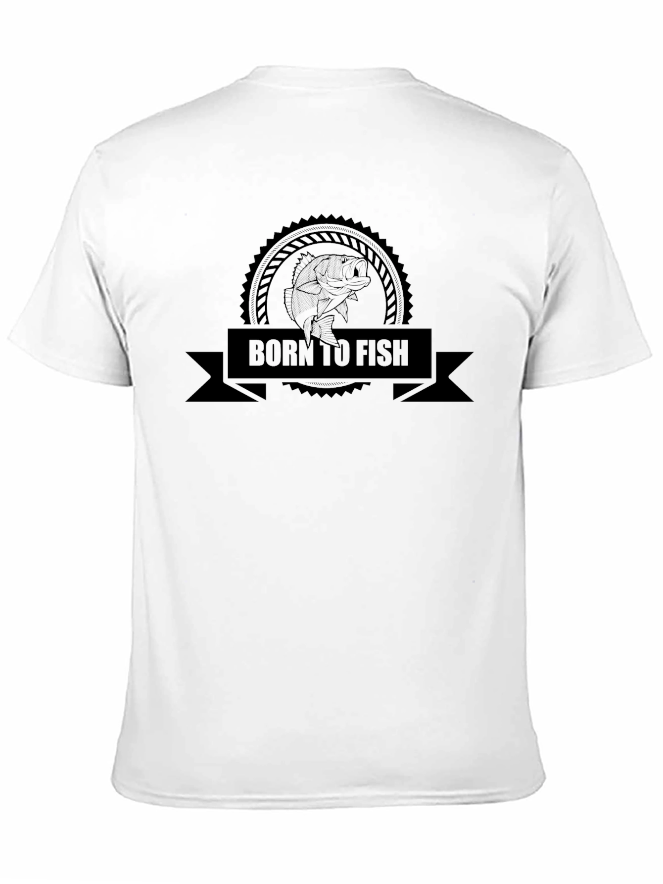 Born to Fish Black T-Shirt