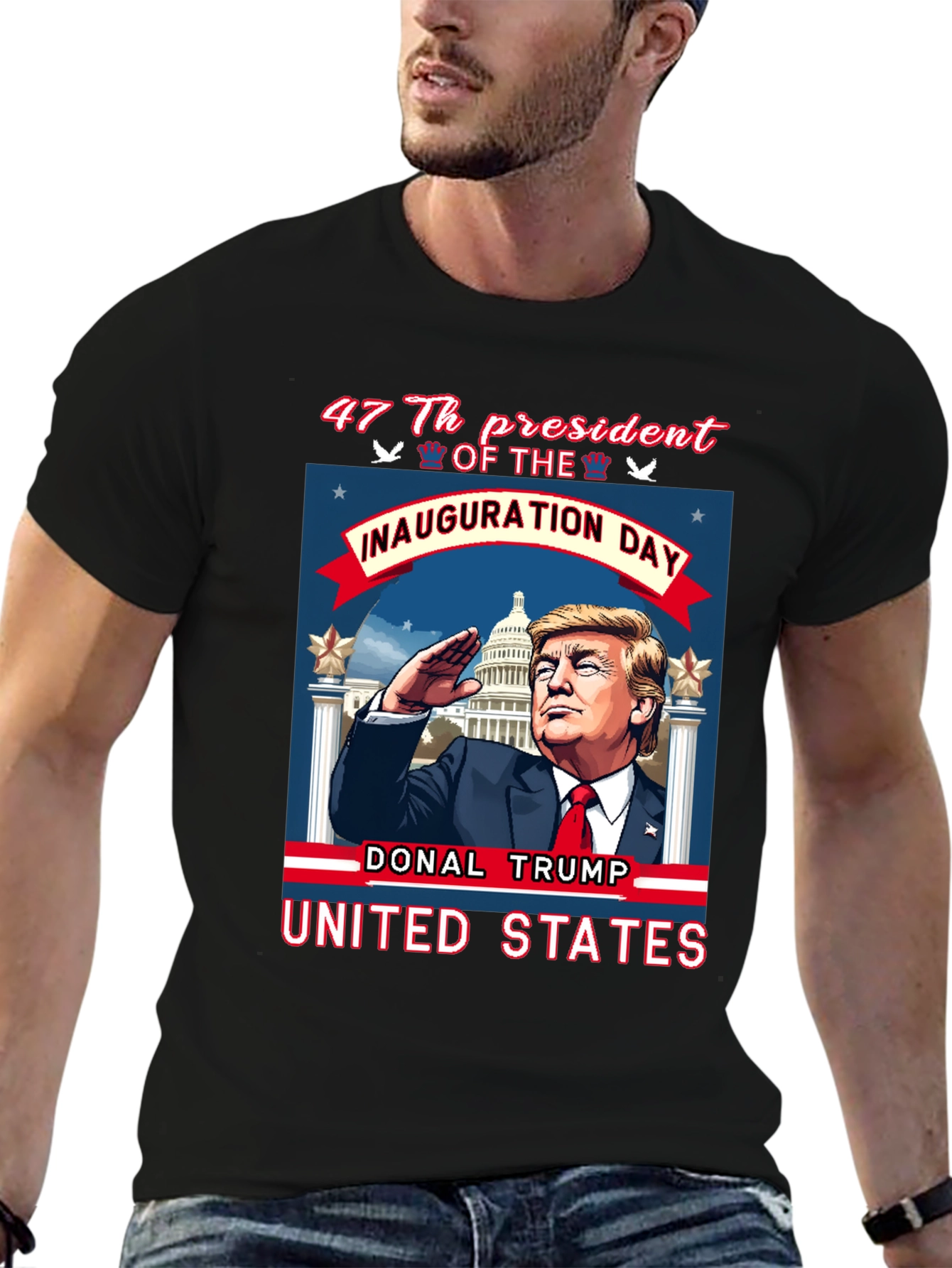 47th President Inauguration Day Donald Trump T-Shirt
