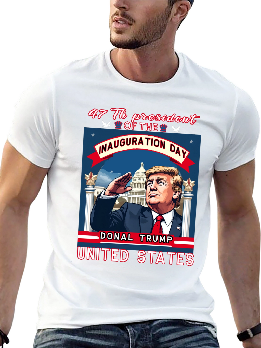 47th President Inauguration Day Donald Trump T-Shirt