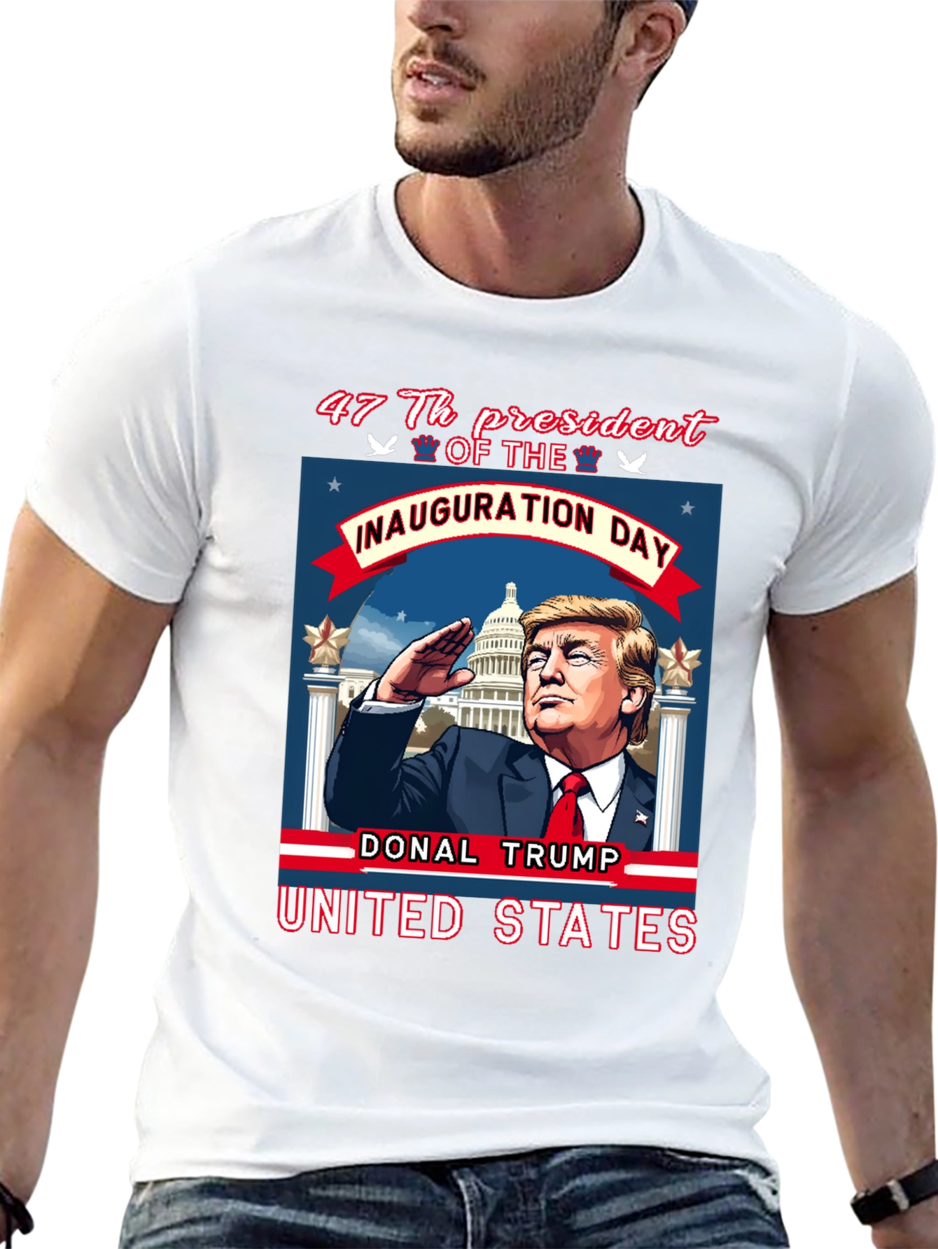 47th President Inauguration Day Donald Trump T-Shirt