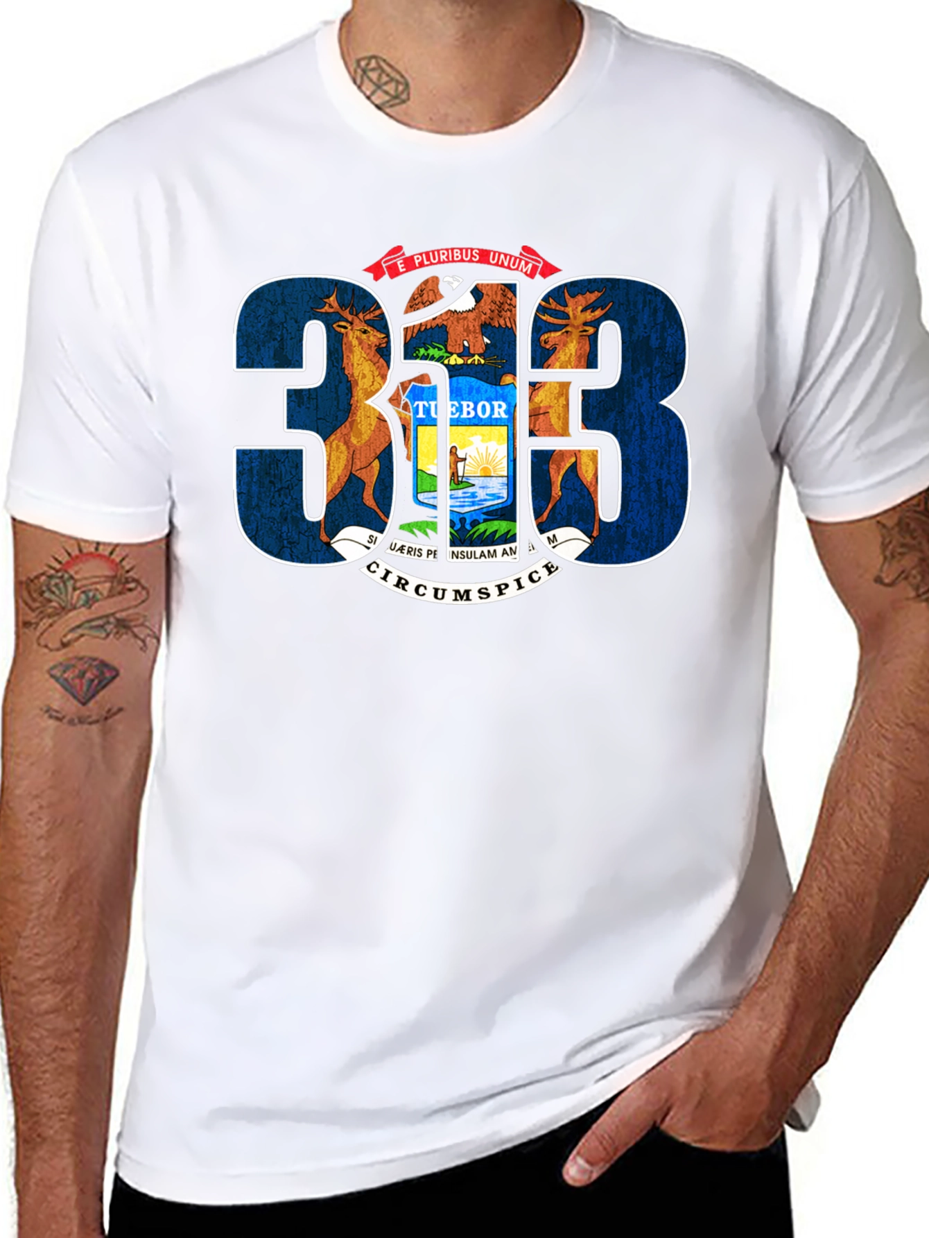 Michigan 313 T-Shirt