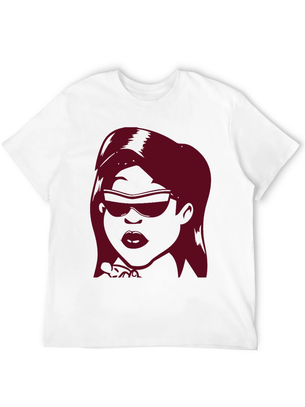 Cool Woman Graphic T-Shirt - Stylish Black Tee